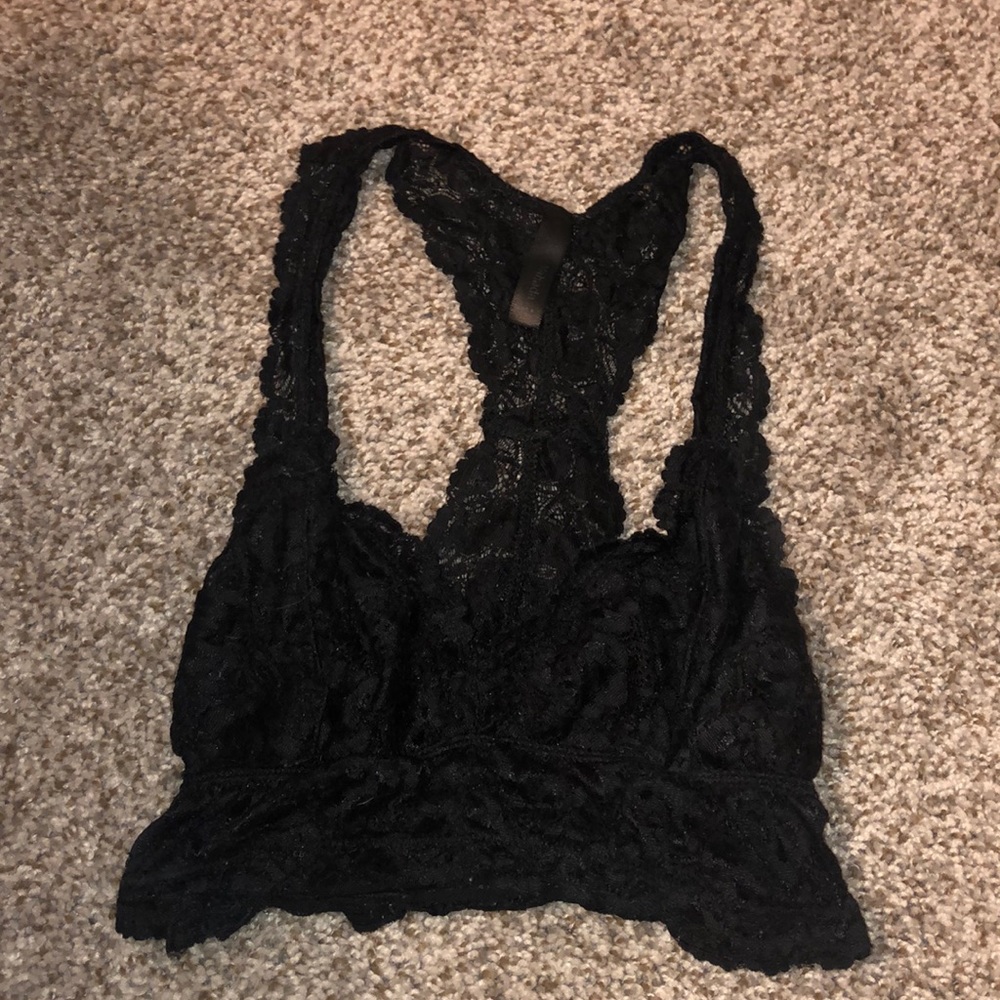 Black bralette